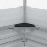  Vrtna posoda s toplo gredico Svetlo rjava 100 x 100 x 77 cm, (5000287677) | Shoptok.si