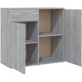  Komoda sivi hrast sonoma 80 x 36 x 75 cm konstruirano drvo | Eponuda.ba
