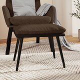 Tabure smeđi 45x29,5x35 cm od tkanine i umjetne kože Cijene