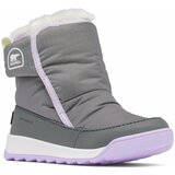 Sorel škornji 2101342 WHITNEY II PLUS BOOTIE WP D quarry, lavender cloud 21 | Shoptok.si