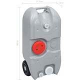  Spremnik za vodu na kotačima za kampiranje 40 L sivi | Eponuda.com