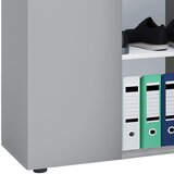MID.YOU pisarniška omara lona, siva | Shoptok.si