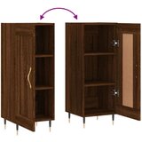  Komoda boja smeđeg hrasta 34 5 x 34 x 90 cm konstruirano drvo | shoptok.hr