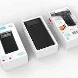 XO Prenosna baterija XO-PR125 PowerBank 50000 mAh 2A 4x USB - črn | Shoptok.si