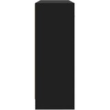  Komoda crna 91x28x75 cm od konstruiranog drva | Eponuda.ba