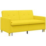  Krevet-sofa na razvlačenje Svijetlo žuta Tkanina | shoptok.hr