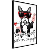  Poster - Positive Bulldog 20x30 | shoptok.hr