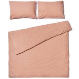 Bonami Selection Svjetlosmeđa posteljina za bračni krevet od stonewashed pamuka , 160 x 220 cm | shoptok.hr