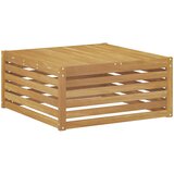  Set vanjskih sofa s jastukom 10 pcs Bijela i bež Poliester | shoptok.hr