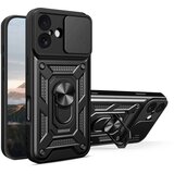 HURTEL Hybrid Armor Camshield za Apple iPhone 17 - Crna Cijene