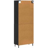  Highboard 2 pcs Crni hrast Inženjerska drva i staklo | shoptok.hr