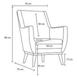 Atelier Del Sofa fotelja gonca brown