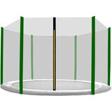 Aga Zaštitna mreža za trampolin ukupnog promjera 305 cm na 6 šipki AGA MR1510OUT-6DG - crno - tamno zelena Cijene