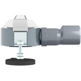  360° Odvod za tuširanje s tankim modelom Srebrno 50 cm | shoptok.hr
