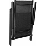  7-dijelni vrtni blagovaonski set aluminijski crni | shoptok.hr