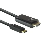 USB-C kabel za HDMI 4K M/M zlata 2m, (21407138)