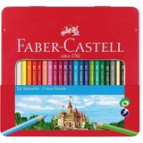 Faber-castell bojice set od 24 boje u metalnoj kutiji sa otvorom Cene