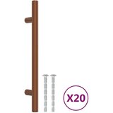  Ručke za ormarić 20 kom brončane 160 mm od nehrđajućeg čelika | shoptok.hr