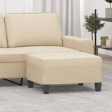  Tabure krem 70 x 55 x 41 cm od mikrovlakana | shoptok.hr