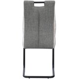 Cantus nihajni stol, kovina, tekstil siva, črna, bež | Shoptok.si