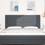  Naslon za glavu Jednostavni dizajn Tamno siva 180 cm Kordurojna tkanina | shoptok.hr