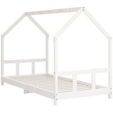  Okvir za dječji krevet bijeli 90 x 200 cm od masivne borovine | shoptok.hr