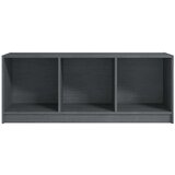 vidaXL TV ormarić sivi 104 x 33 x 41 cm od masivne borovine | shoptok.hr