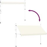 Tenda na ručno uvlačenje 400 cm krem | Eponuda.com
