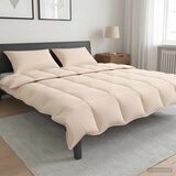  Set deka 2 kom. 200 x 240 cm Sve sezone Kapok vlakno Bež - 200 x 240 cm 60 x 70 cm | shoptok.hr