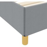  Krevetna konstrukcija Svijetlo siva 90 x 200 cm tkanina | shoptok.hr