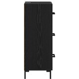  Kreveta Crni hrast 34 x 34.5 x 90 cm Konstruirano drvo | shoptok.hr