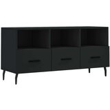 TV ormarić crni 102 x 36 x 50 cm od konstruiranog drva | shoptok.hr