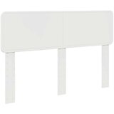  Uzglavlje s uzglavljem Sjajno bijelo 140 cm Konstruirano drvo | shoptok.hr