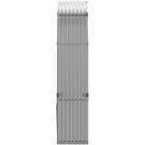  Držač za cjepanice svjetlosivi 120x45x210 cm pocinčani čelik | shoptok.hr