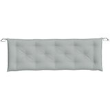  Jastuci za vrtnu klupu 2 kom svjetlosivi 150x50x7 cm tkanine | shoptok.hr
