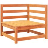  11-dijelni set vrtnih sofa voštano smeđi od masivne borovine | shoptok.hr