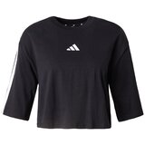 Adidas Široka majica crna / bijela | shoptok.hr