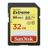 Sandisk SDHC 32GB EXTREME, 100/60MB/s, UHS-I, Speed Class 3 (U3), V30,C10 SDSDXVT-032G-GNCIN | Shoptok.si