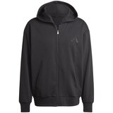 Adidas Športna jopa na zadrgo 'A SZN' črna | Shoptok.si