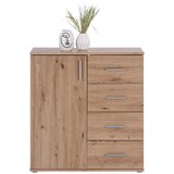 Mömax komoda ina 02, barva hrasta artisan | Shoptok.si