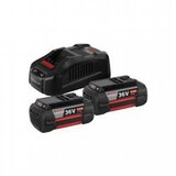 Bosch starter set 2x GBA36V6,0Ah + 1x GAL3680 1600A00L1U