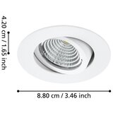Eglo 33391 - KOMPLET 3xLED prigušiva svetiljka SALICETO 3xLED/6W/230V bela | Eponuda.com