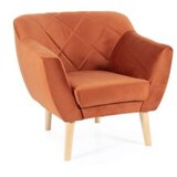  Fotelja Karo 1 BARŠ. - narančasta | shoptok.hr
