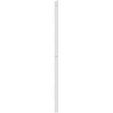  Metalno zamjensko uzglavlje bijelo 100 cm | shoptok.hr
