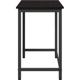  Stol Crni hrast 80 x 50 x 76,5 cm Inženjerska drva i čelik | shoptok.hr