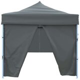  zložljiv pop-up šotor za zabave 8 stranic 3x9 m antraciten | Shoptok.si
