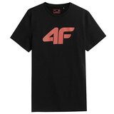 4f Majice s kratkimi rokavi TSM353 Črna | Shoptok.si