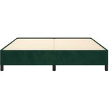  Okvir za krevet bez madraca tamnozeleni 180x200 cm baršunasti | shoptok.hr