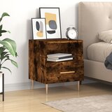 vidaXL Noćni ormarić boja hrasta 40x35x47 5 cm od konstruiranog drva | shoptok.hr
