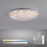 Just LIGHT. 14009-16 - LED prigu&amp;scaron;iva stropna svetiljka ART PLAFO LED/20W/230V bela + daljinski upravljač Slike